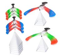UKCOCO 10pcs Balancing Eagle Bird Educational Gravity Bird Props for Fun Science Learning Tool for Boys Stimulate Curiosity Imagination for Parties Classroom Random Color