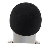UKCOCO 10Pcs Black Thicken Voice Tube Cover Microphone Protector Durable Sponge Microphone Covers for Ktv Singing and Tv Shows Breathable Design Prevents Saliva Damage