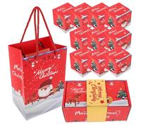 UKCOCO 10pcs Christmas Surprise Money Pop Up Box: Explosion Cash Box with Bounce and Folding Design - For Holiday Parties, Candy Containers, Celebration Events and Xmas Decor