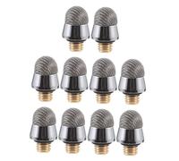 UKCOCO 10pcs Conductive Mesh Stylus Tips Replacement for Devices Outer Thread Accurate Touch for Writing and Drawing Installation