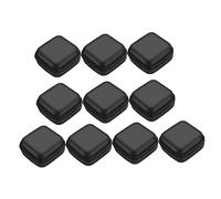 UKCOCO 10Pcs Eva Headphone Bags Storage Case for Earphones Data Cables Digital Accessories Portable Organizers Transparent