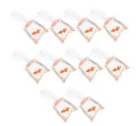 UKCOCO 10pcs Fish Water Bag Charms for DIY Crafting Durable Pendants for Keychain and Phone Case Making Creative Decorative Findings for Unique Jewelry Projects