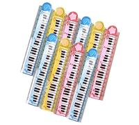 UKCOCO 10Pcs Foldable Straight Rulers for Multi Function Student Measuring Tools with Clear Scale Engraving Portable and Adorable Design for School Drawing and Learning Use Random Color
