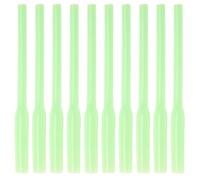 UKCOCO 10pcs Glow-in-the-dark Fishing Wire Sleeve for Saltwater and Freshwater Wear Resistant Light Green Pvc Anti-tangle Tube Protective Fishing Hose for Carp