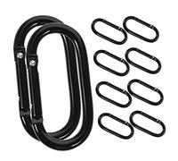 UKCOCO 10Pcs Heavy Duty Spring Buckles for Outdoor Activities Versatile Clips for Backpacks Key Chains and Hiking Gear Durable and Flexible Design for Easy Use