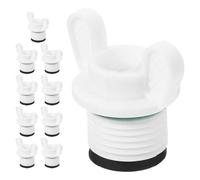 UKCOCO 10pcs Hot Water Bottle Replacement Caps with Pp Material, Easy to Clean and Excellent Insulation, Suitable for Hot Water Bags, for Winter Sleeping and Home Use