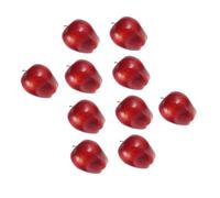 UKCOCO 10pcs Lifelike Artificial Apples Model Red Delicious Fake Fruit for Home Decor Photography Props Table Centerpieces and Fruit Basket Decoration
