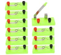 UKCOCO 10pcs Light Holder Kit for Physics Experiments Lamp Base for Educational Science Projects for Middle Primary School