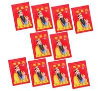 UKCOCO 10pcs Lunar Year Chinese Calendar with Solar Terms Traditional Feng Shui Almanac for Desk Display Educational Daily Planner Merging Classic Culture and Modern Design