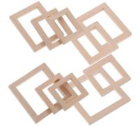 UKCOCO 10pcs Miniature Photo Frame for Doll House Mini Photo Frames to Enhance Your Miniature Scene for Dollhouse Decoration and