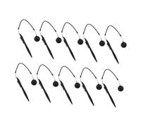 UKCOCO 10pcs Multi-functional Writing Stylus Pen for Touch Devices Holder and Lanyard Suitable for Drawing and Office Use