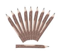 UKCOCO 10pcs Natural Wood Branch Pencils with Bark, 17cm Biodegradable Wooden Erasable Pencils for Students and ’ Drawing and Writing Supplies