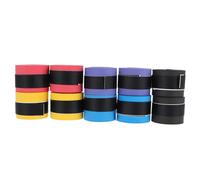 UKCOCO 10pcs Non-slip Pu Drumstick Wrapping Tape Sweat-absorbent Anti-shake Drum Stick Wraps for Electronic Drums and Acoustic Drumsticks, Multi-color Grip Bands for Percussion