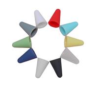 UKCOCO 10pcs Pencil Gen Silicone Case Stylus Pen Cover Nib Protector Touch Screen Stylus Pen Case Random Color