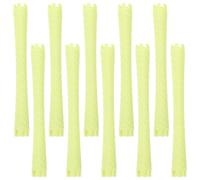 UKCOCO 10pcs Plastic Perm Rods for Styling Hair Curlers Flexible Hollow Hair Rollers for Women’s Short and Long Salon Perm Tools Random Color