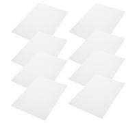 UKCOCO 10pcs Pvc Flame Retardant Gel Light Filter Sheets Matte Overlay Lighting Gel Films for Photo Studio Softbox Light Diffuser