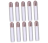 UKCOCO 10pcs Refillable Essential Oil Glass Roller Bottles Leak Travel Friendly Aromatherapy Dispenser for Perfume and Oils Convenient Pocket Fits Airline Requirements