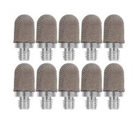 UKCOCO 10pcs Replacement Fiber Tips Stylus Replaceable Mesh Tips for Slim Capacitive Pens for Artists Students Touch Screens