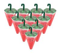 UKCOCO 10pcs Small Umbrella-shaped Candy Boxes Bulk Set Colorful Cartoon Boxes for Wedding Favors Shower Return and Party Treat Packaging