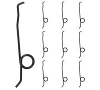 UKCOCO 10pcs Stainless Steel Button Springs for Recorder Replacement, Easy Operation and Versatile Use, for Cassette Tape Player Repair and Controller Parts