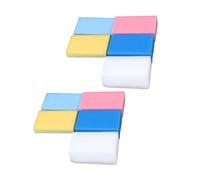 UKCOCO 10pcs Tactile Sensory Bath Sponge Brushes Body Scrubber for Skin Care Soft and Gentle Design for Newborn Bathing Random Color Variety Random Color