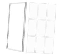 UKCOCO 10Pcs Transparent Banknote Holders Paper Money Storage Cases for Collectors Currency Protection Display Boxes for Banknotes Bills Souvenirs