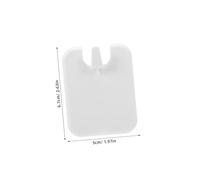 UKCOCO 10pcs White Damage-Free Picture Hooks No-Drill Adhesive Wall Hangers for Hanging Frames Art Photos in Living Room Dorm Apartment