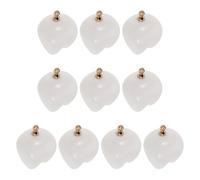 UKCOCO 10pcs White Mini Tooth Pendants Fake Teeth Charms with Gold Loop for Jewelry Making Realistic Bracelet Charms Suitable for Necklace Earrings Crafts and Dentist