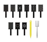 UKCOCO 11pcs Cat Eye Magnets Set Nail Art Magnet Stick Pen for UV Gel Nail Polish Manicure Tools for Creating Unique Designs at Home Salon
