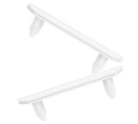 UKCOCO 12 Scale Miniature Dollhouse Furniture White Wooden Wall Shelf Mini Storage Rack for Dollhouse Accessories and Display