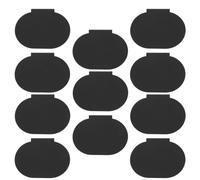 UKCOCO 12pcs Blackboard Price Display Tag Clips PVC Multi-Functional Erasable Chalkboard Label Holder Name Tag Clips 3.65x2.91x0.51in Easy to Store Retail Price Display