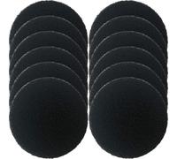 UKCOCO 12pcs Carbon Replacement Filter for Fish Tank and Kitchen Waste with High Absorption Efficiency and Odor Blocking Sponge, Suitable for Small Areas and Home Use