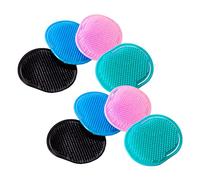 UKCOCO 12PCS Hair Washing Comb Multi Purpose Massage Hair Brush for Home and Salon Use Durable Plastic Scalp Massager in Dark Blue Pink Green and Black of Each Color