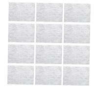 UKCOCO 12pcs Kitchen Range Hood Oil Absorbent Filter Pads High Temperature Resistant Oil Resistant Stickers Heavy Duty Cooker Hood Filters for Home Kitchen Ventilation