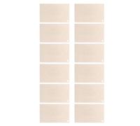 UKCOCO 12pcs Microwave Oven Replacement Part Universal Waveguide Cover Mica Plate Heat Resistant Insulating Sheet 4.33x2.76 Inches for Microwave Oven Accessories