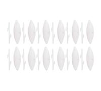 UKCOCO 12pcs Natural Cuttlefish Bone Chewing for Hamsters and Parrots with 12 Hooks Holder, Teeth Grinding and Calcium Supplement Pet for Small Animals