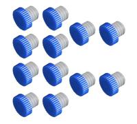 UKCOCO 12pcs Round Drink Bottle Caps Sealing Plugs Set for Glass Beer and Soda Bottles, Beverage Stoppers with Airtight Seal for Home Bar and Party Use Random Color