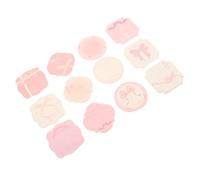 UKCOCO 12pcs Self-stick Memo Pads Adhesive Notes Cute Butterfly Bow Memo Pads for Students Office School Stationery