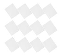 UKCOCO 12pcs Sublimation Blank Mouse Pads White Rubber Mouse Mat with Smooth Tracking and Heat Transfer DIY for Gaming Room and Office Use 8.7x7.3in