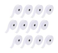 UKCOCO 12rolls Electromagnetic Dot Timer Paper Tape for Physics Experiment Classroom Magnetic Tape Electric Spark Timer Paper