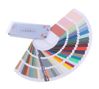 UKCOCO 132-Color Paint Colour Chart Containing Metallic and Pearl Silver Powder Samples for Industrial Coating and DIY Architectural Colour Matching