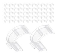 UKCOCO 150pcs Plastic Sewing Bobbin Storage Clips Bobbin Thread Holders Clamps Tool for DIY Craft Embroidery Sewing Machine Organizers