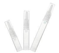 UKCOCO 15pcs 5ml 10ml 15ml Eye Cream Pump Dispenser Bottles Airless Travel Size Skincare Containers for Moisturizers and Serums