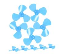UKCOCO 15pcs Leaves Mini Plastic Fan for DIY Science Experiments Student Motor Accessories with Inner Compact Lightweight Design for School Projects and Educational Exploration