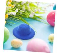 UKCOCO 15Pcs Miniature Doll Hats DIY Craft Accessories Cloth Mini Dome Caps for Doll Decoration Handmade Party Supplies Suitable for Snowman Bear Penguin