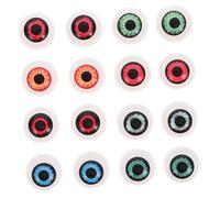UKCOCO 16Pcs Halloween Eyeball Props Scary Terrors for Party Favors Decor and Sensory Bag Fillers Eyeballs for Halloween Horror Themes