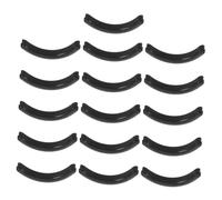 UKCOCO 16Pcs Refill Pads for Eyelash Curler Soft Cushions for Women Washable Replacement for Comfortable Use with Mascara Eyeliner Glue Smudged Lashes Black