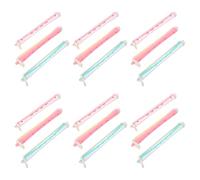 UKCOCO 18pcs Hair Perm Rods Set for Salon Use Plastic Cold Wave Rods 3.54 Inch Heatless Perming Curlers for Natural Hair, Easy to Use and Versatile Styling Tool