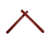 UKCOCO 1pair Classical Wooden Claves Percussion Sticks for Boys and Girls Rhythm Skills for Music Education and Method Activities Natural Hardwood Construction