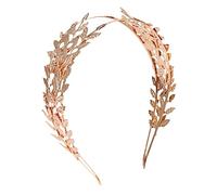 UKCOCO 1Pc Baroque Leaf Headband for Women Stylish Hair Accessories Lightweight and Comfortable for Weddings and Special Occasions Durable Design Easy to Match with Outfits